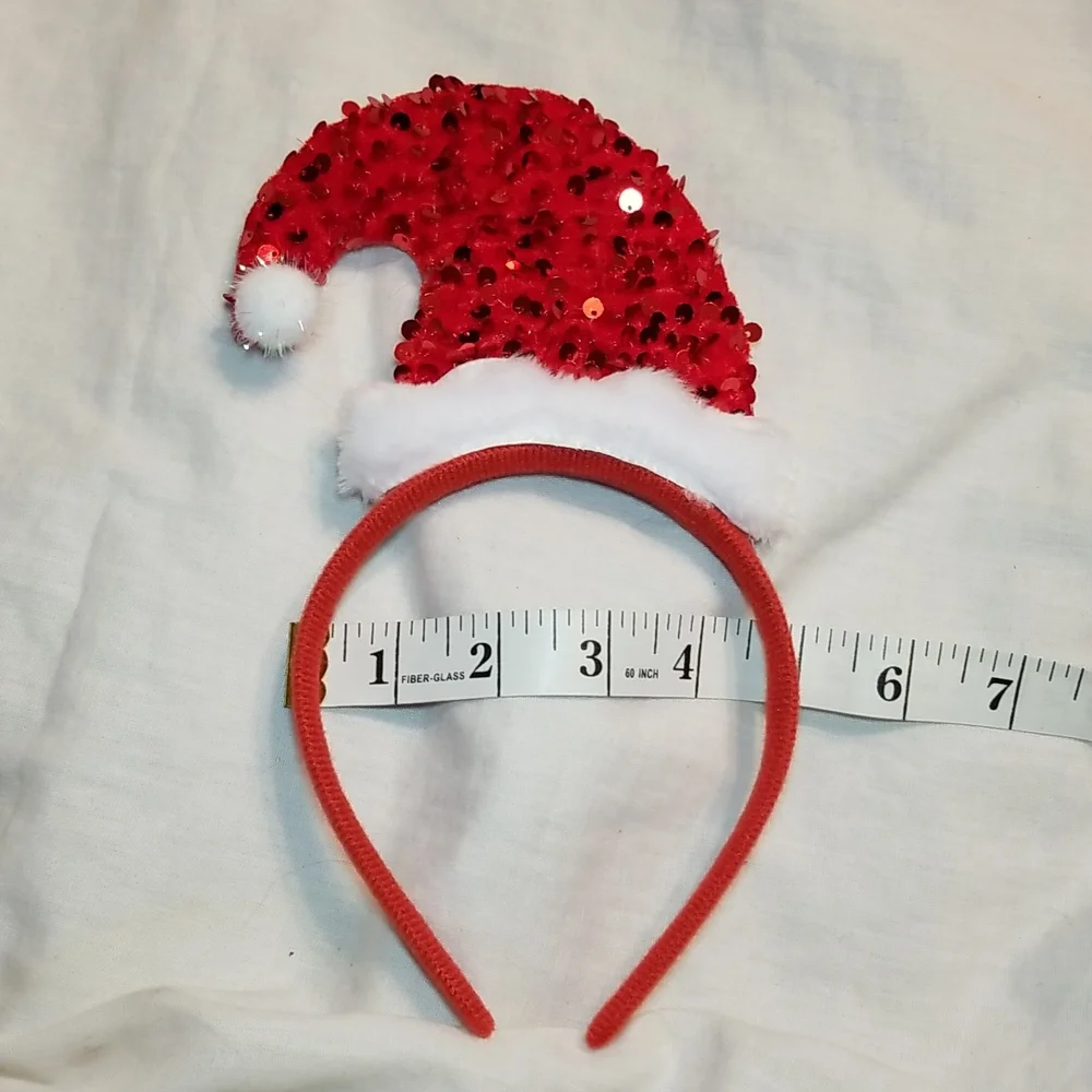 HOLIDAY GLAM BLING FASCINATOR AND BOWS LOT OF 4